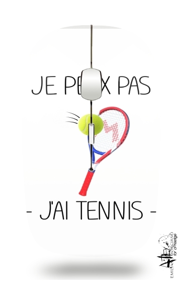  Je peux pas jai tennis para Ratón óptico inalámbrico con receptor USB