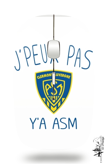  Je peux pas ya ASM - Rugby Clermont Auvergne para Ratón óptico inalámbrico con receptor USB