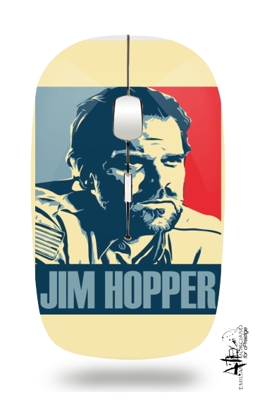  Jim Hopper President para Ratón óptico inalámbrico con receptor USB
