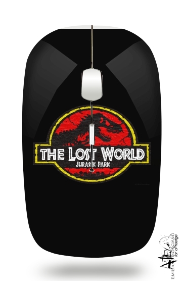  Jurassic park Lost World TREX Dinosaure para Ratón óptico inalámbrico con receptor USB