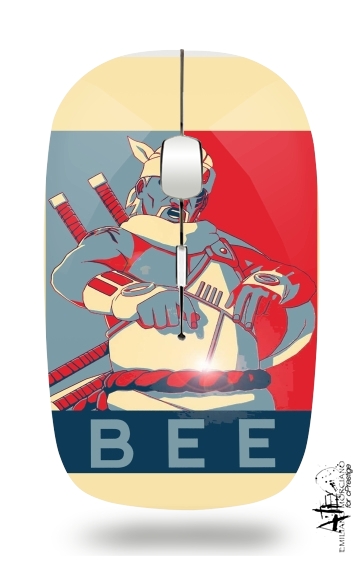  Killer Bee Propagana para Ratón óptico inalámbrico con receptor USB