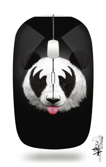  Kiss of a Panda para Ratón óptico inalámbrico con receptor USB