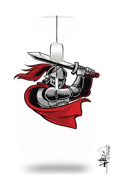  Knight with red cap para Ratón óptico inalámbrico con receptor USB