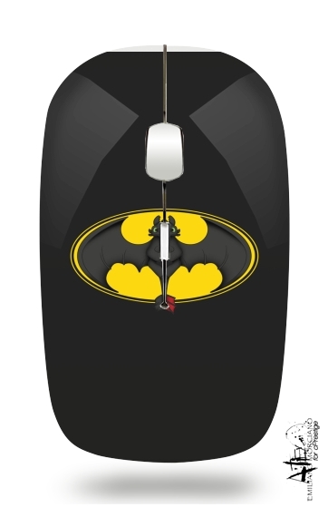  Krokmou x Batman para Ratón óptico inalámbrico con receptor USB