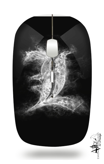  L Smoke Death Note para Ratón óptico inalámbrico con receptor USB