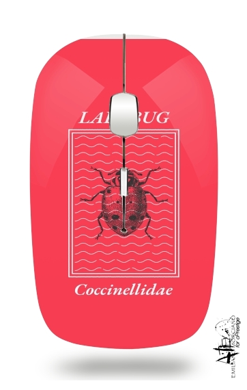  Ladybug Coccinellidae para Ratón óptico inalámbrico con receptor USB