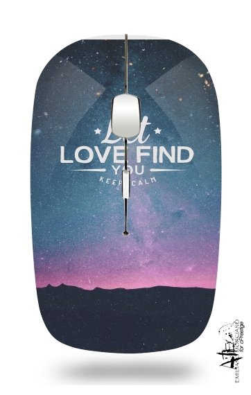  Let love find you! para Ratón óptico inalámbrico con receptor USB