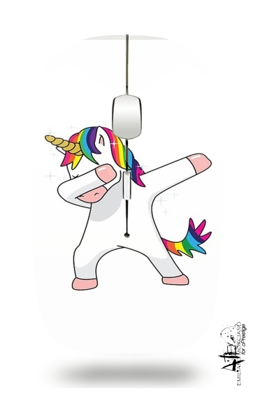  Bailar unicornio para Ratón óptico inalámbrico con receptor USB