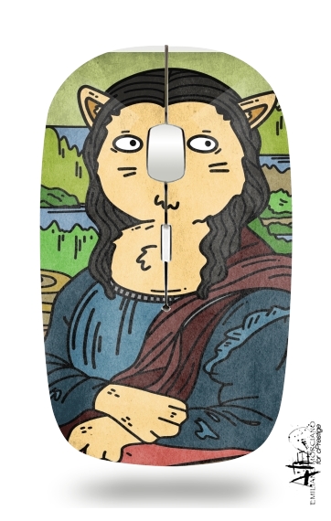  Lisa And Cat para Ratón óptico inalámbrico con receptor USB