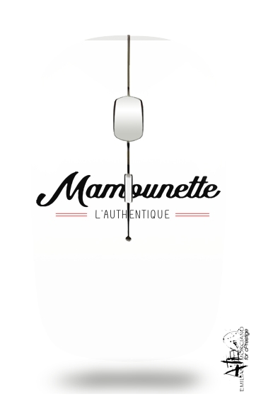  Mamounette Lauthentique para Ratón óptico inalámbrico con receptor USB