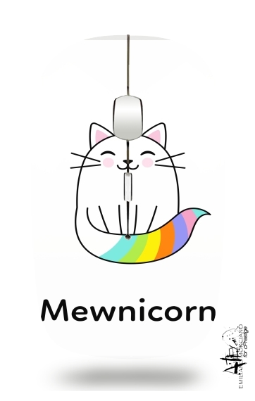  Mewnicorn Unicorn x Cat para Ratón óptico inalámbrico con receptor USB