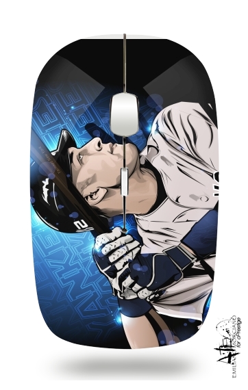  MLB Legends: Derek Jeter New York Yankees para Ratón óptico inalámbrico con receptor USB