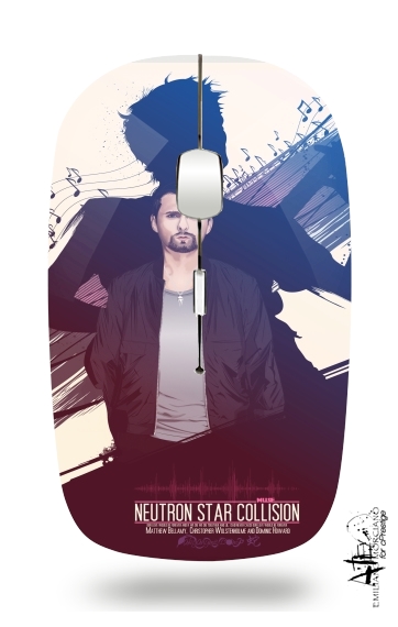  Muse Matt Bellamy para Ratón óptico inalámbrico con receptor USB