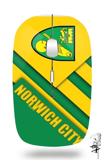  Norwich City para Ratón óptico inalámbrico con receptor USB