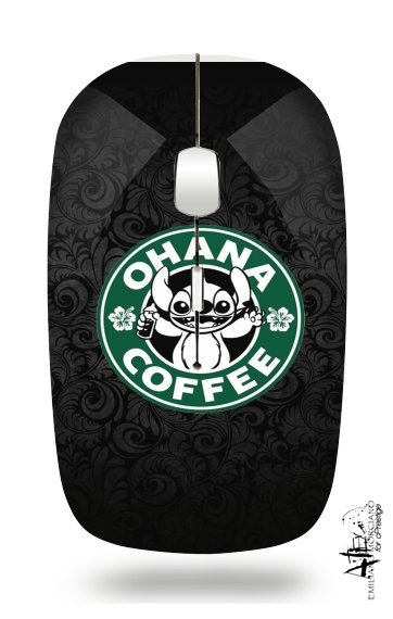  Ohana Coffee para Ratón óptico inalámbrico con receptor USB