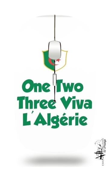  One Two Three Viva Algerie para Ratón óptico inalámbrico con receptor USB