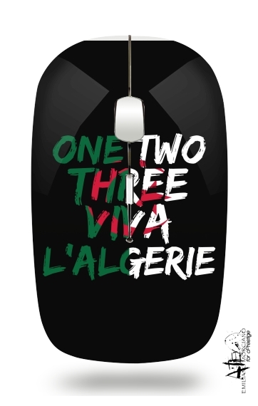  One Two Three Viva lalgerie Slogan Hooligans para Ratón óptico inalámbrico con receptor USB