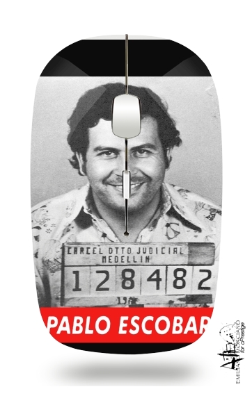  Pablo Escobar para Ratón óptico inalámbrico con receptor USB