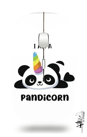  Panda x Licorne Means Pandicorn para Ratón óptico inalámbrico con receptor USB