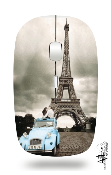  Eiffel Tower Paris So Romantique para Ratón óptico inalámbrico con receptor USB