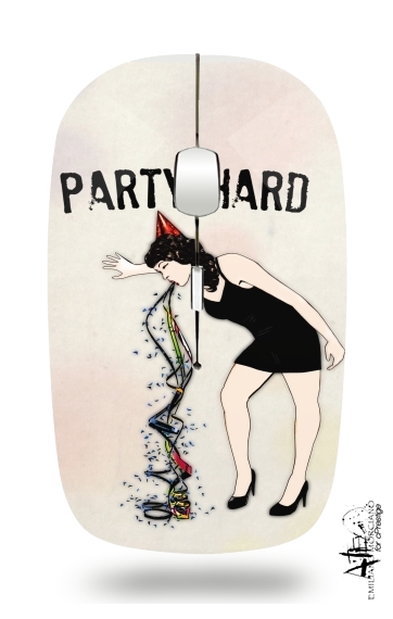  Party Hard para Ratón óptico inalámbrico con receptor USB