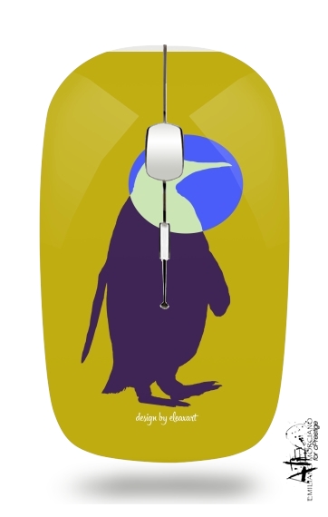  Penguin para Ratón óptico inalámbrico con receptor USB