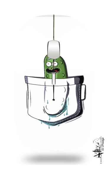 Pickle Rick para Ratón óptico inalámbrico con receptor USB