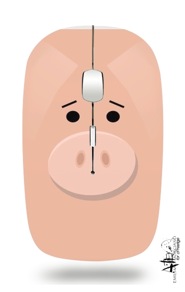  Pig Face para Ratón óptico inalámbrico con receptor USB
