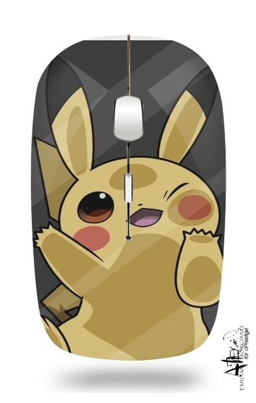  Pikachu Lockscreen para Ratón óptico inalámbrico con receptor USB