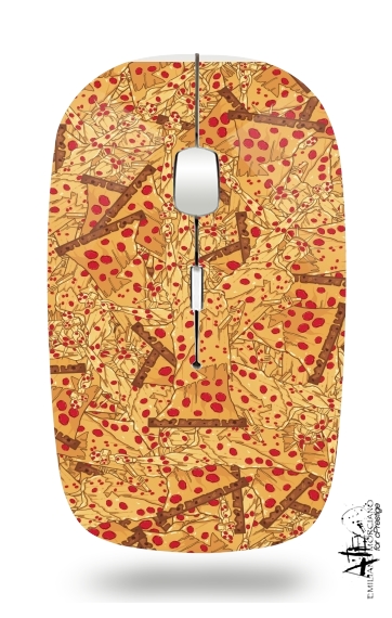  Pizza Liberty  para Ratón óptico inalámbrico con receptor USB