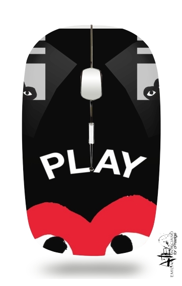  Play Comme des garcons para Ratón óptico inalámbrico con receptor USB