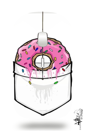  Pocket Collection: Donut Springfield para Ratón óptico inalámbrico con receptor USB