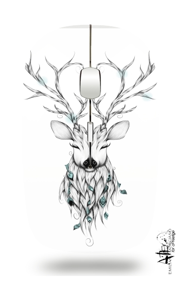  Poetic Deer para Ratón óptico inalámbrico con receptor USB