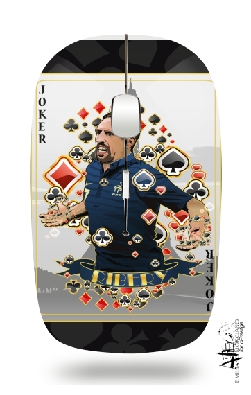  Poker: Franck Ribery as The Joker para Ratón óptico inalámbrico con receptor USB