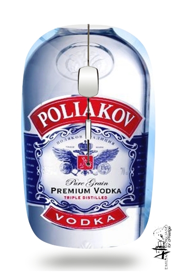 Poliakov vodka para Ratón óptico inalámbrico con receptor USB