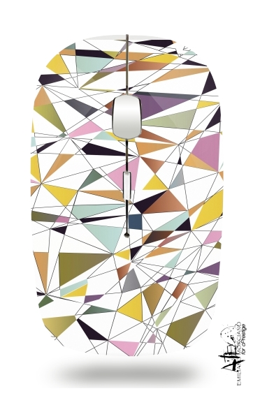  Polygon Art para Ratón óptico inalámbrico con receptor USB