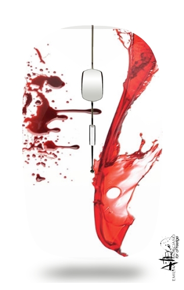  Charco de sangre para Ratón óptico inalámbrico con receptor USB