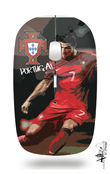  Portugal foot 2014 para Ratón óptico inalámbrico con receptor USB