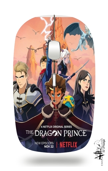  Prince Dragon para Ratón óptico inalámbrico con receptor USB