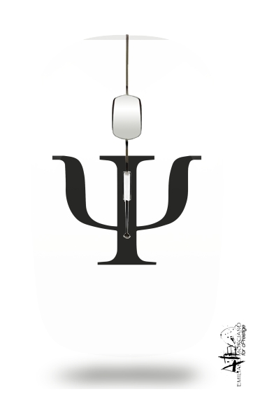  Psy Symbole Grec para Ratón óptico inalámbrico con receptor USB