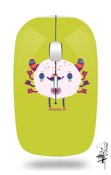  Puffy Monster para Ratón óptico inalámbrico con receptor USB