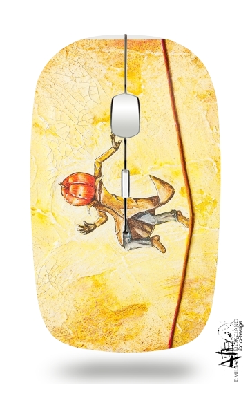 Pumpkin Tightrope Walker para Ratón óptico inalámbrico con receptor USB
