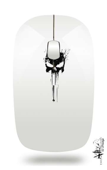 Punisher Skull para Ratón óptico inalámbrico con receptor USB