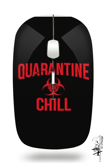  Quarantine And Chill para Ratón óptico inalámbrico con receptor USB