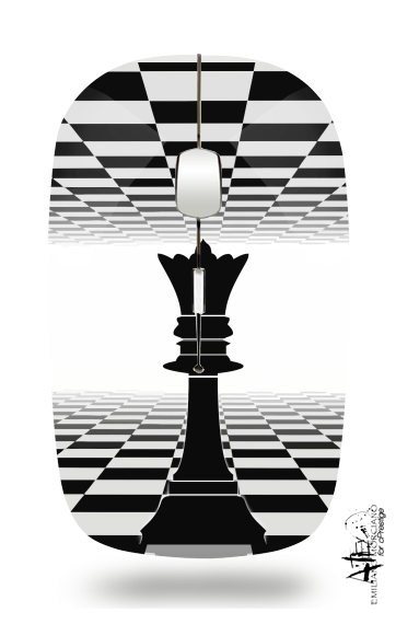  Queen Chess para Ratón óptico inalámbrico con receptor USB