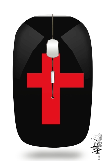  Red Cross Peace para Ratón óptico inalámbrico con receptor USB