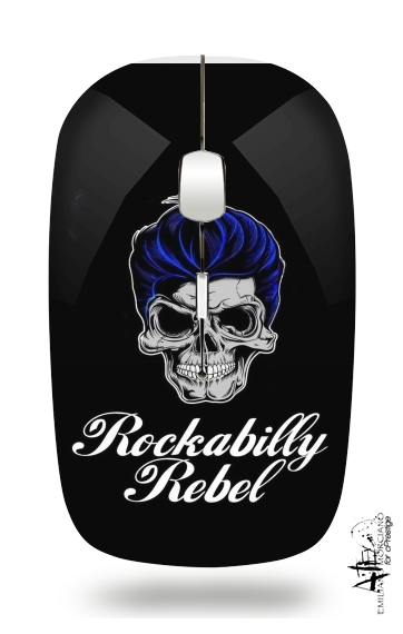  Rockabilly Rebel para Ratón óptico inalámbrico con receptor USB