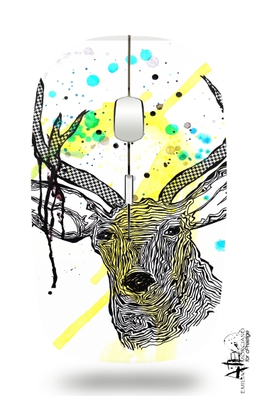  Rudolph the reindeer para Ratón óptico inalámbrico con receptor USB