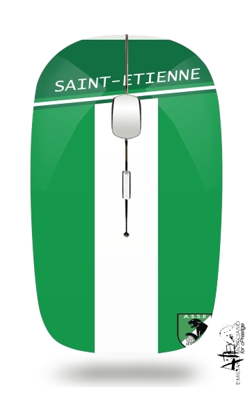  Saint Etienne Classic Maillot para Ratón óptico inalámbrico con receptor USB
