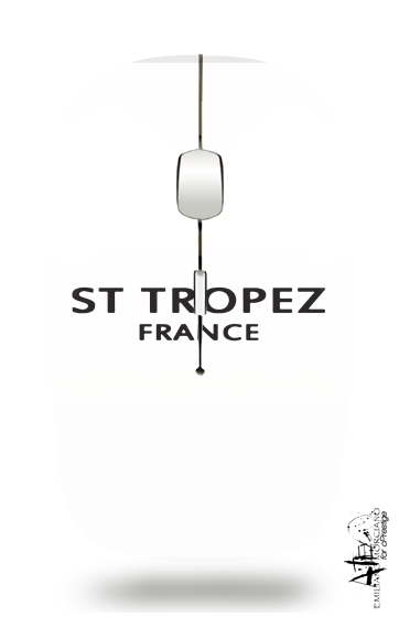 Saint Tropez France para Ratón óptico inalámbrico con receptor USB